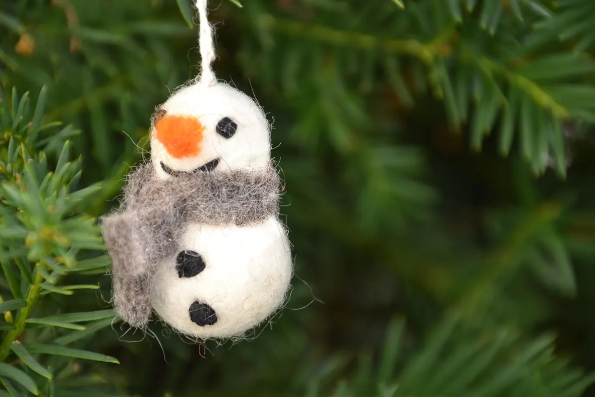 DIY Christmas Decorations from Natural Materials